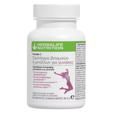 Formula 2 Σύμπλεγμα Βιταμινών & Μετάλλων για Γυναίκες Πολυβιταμινούχο Συμπλήρωμα Διατροφής 60 Ταμπλέτες